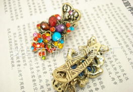 廠家直銷外貿(mào)原單飾品 仿古小鴨夾與梅花水鉆邊夾采購指南